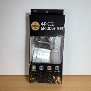 4-Piece BBQ Griddle Set